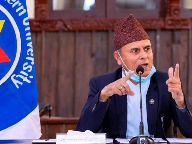 ‘भ्रष्टाचारमुक्त विश्वविद्यालय’ अभियान थालेदेखि आफूविरुद्ध घेराबन्दी : उपकुलपति